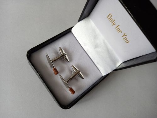 Spinki do mankietów wzór NOŻE na Arena.pl