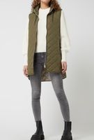 Fuchs Schmitt Kamizelka pikowana z kapturem - oliwkowy 40