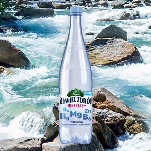 Żywiec Zdrój Minerals+ Napój lekko gazowany ZESTAW 12 x 1,2 l na Arena.pl