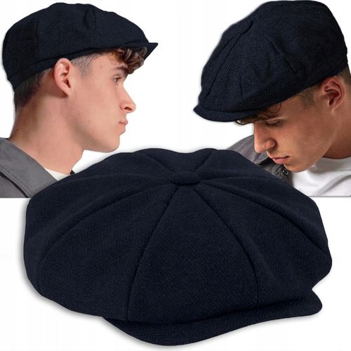 CZAPKA KASZKIET Z DASZKIEM JODEŁKA STYL RETRO L/XL na Arena.pl