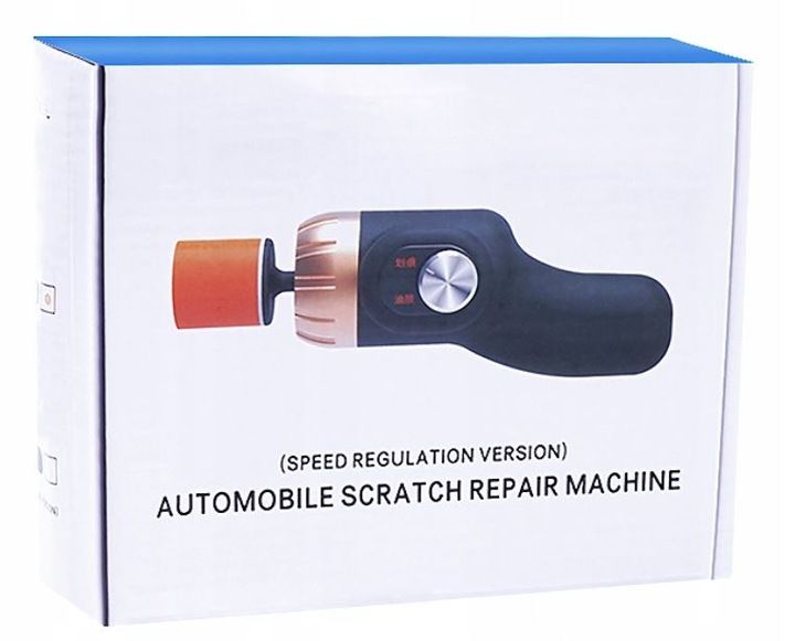 MINI POLERKA SAMOCHODOWA Maszyna Polerska 4x GĄBKA zdjęcie 9