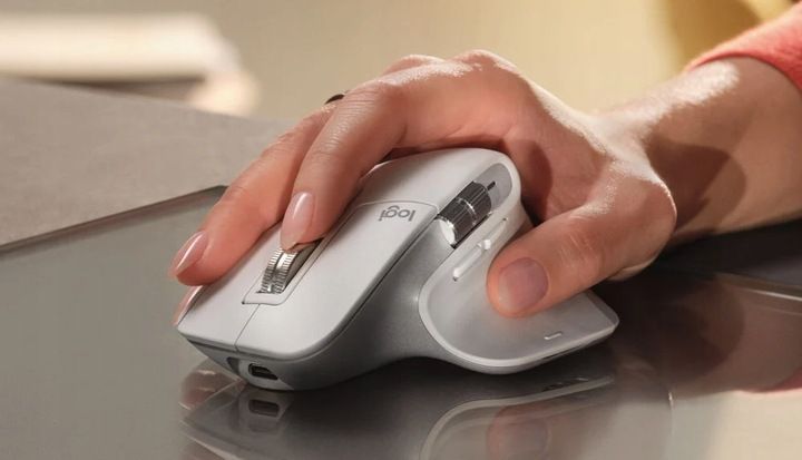 Mysz LOGITECH MX Master 3S Universal Pale Grey zdjęcie 12