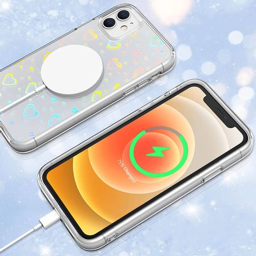 Etui Iphone 14 Pro - Serca Transparentne na Arena.pl
