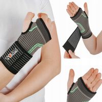 STABILIZATOR NADGARSTKA ORTEZA OPASKA ELASTYCZNA NA NADGARSTEK RĘKĘ