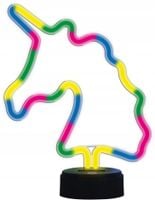 NEON LED OZDOBA ŚWIETLNA neony do pokoju JEDNOROŻEC LAMPKA NOCNA USB 5V