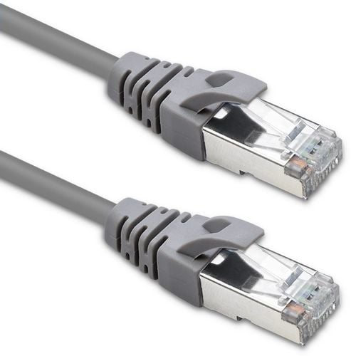 Qoltec Kabel Patchcord FTP CAT5e 2xRJ-45 1m High speed Gold Ekranowany na Arena.pl