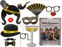 GADŻETY FOTO AKCESORIA REKWIZYTY GADŻETY DO ZDJĘĆ FOTOBUKDA MELONIK ZESTAW