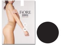 Rajstopy bikini delikatnie spłaszczające brzuch 20 den Black 4