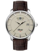 Zegarek Męski Zeppelin 84605 brązowy pasek