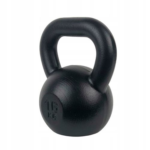 16 kg KETTLEBELL Kettle Odważnik HANTLA Żeliwna PL na Arena.pl
