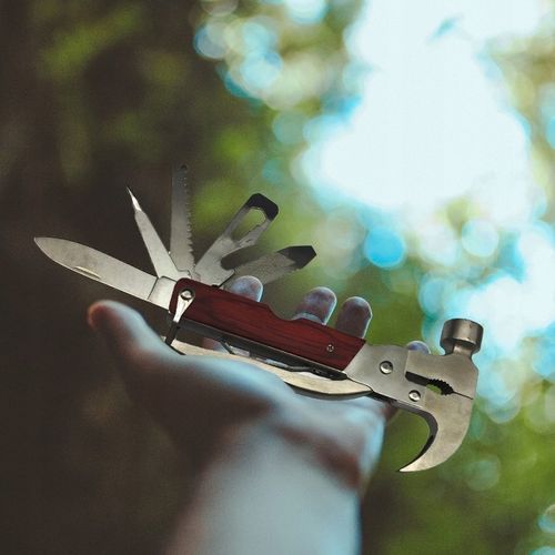 MULTITOOL NARZĘDZIE WIELOFUNKCYJNE SURVIVAL ZESTAW na Arena.pl