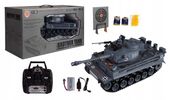 CZOŁG MILITARNY STEROWANY RADIEM-DYM- STRZELA KULKAMI WODNYMI I PLAST