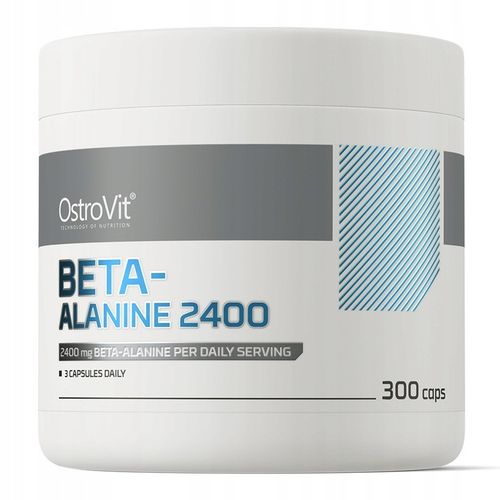 OstroVit Beta-Alanine 2400 300 kaps ALANINA POMPA na Arena.pl