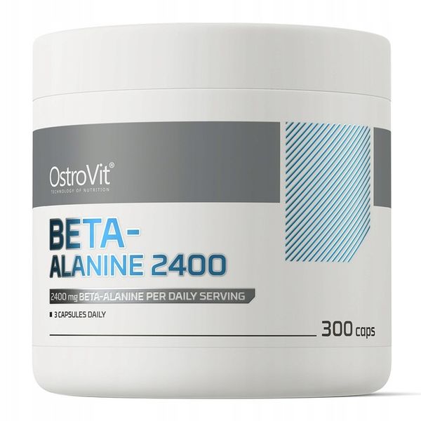 OstroVit Beta-Alanine 2400 300 kaps ALANINA POMPA zdjęcie 4