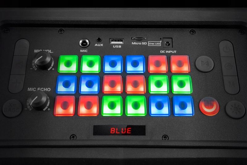 Głośnik Bluetooth 5.0 TWS Music Box DJ! USB SD AUX zdjęcie 13