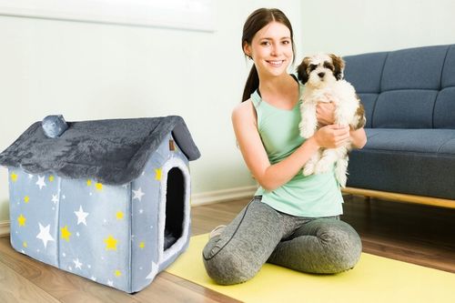 DOMEK DLA KOTA PSA LEGOWISKO BUDA LEGOWISKO POSŁANIE KOJEC PODUSZKA KANAPA na Arena.pl