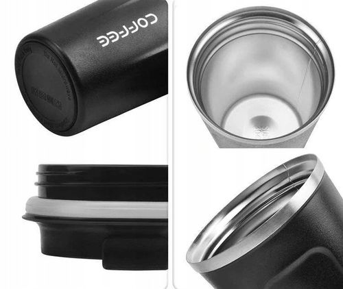 KUBEK TERMICZNY TERMOS 510 ML WYŚWIETLACZ EKRAN LCD NA KAWĘ HERBATĘ SMART na Arena.pl