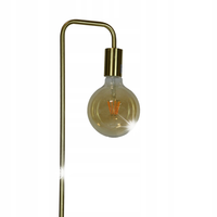 ZŁOTA LAMPA PODŁOGOWA/STOJĄCA, DO CZYTANIA 150cm