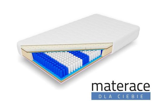 Materac   memory lateksem kokosem Hyperion 180x200cm Silver Active H3 na Arena.pl