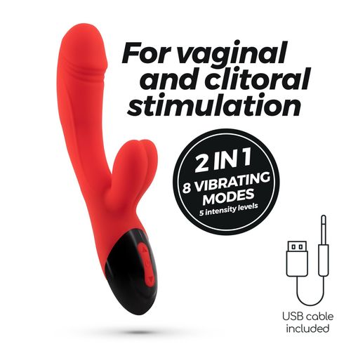 Crushious Dare Dong Rechargeable Rabbit Vibrator na Arena.pl