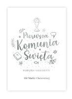 album A5 Pamiątka Komunii od Matki Chrzestnej NR016