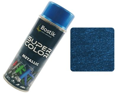 Farba w sprayu metaliczna 400 ml (Niebieski)