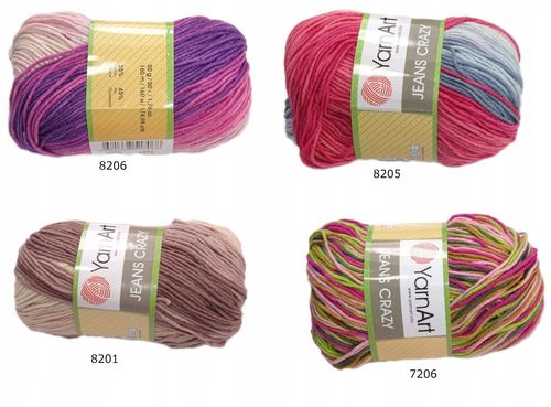 Włóczka jeans crazy na Arena.pl