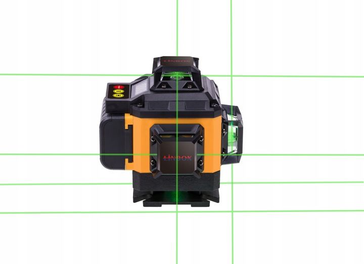 POZIOMICA LASEROWA 360° LASER KRZYŻOWY 4D ZESTAW WALIZKA zdjęcie 8