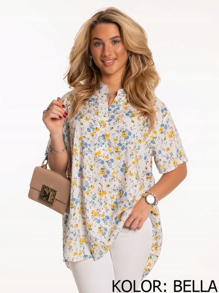 Świetna Wygodna Kobieca BLUZKA Koszula Plus Size Dużo Rozmiarów Kolorów zdjęcie 8