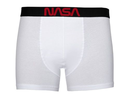 Bokserki Nasa Boxer Basic-Worm White-Black NASA-BOXER17 L na Arena.pl