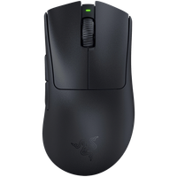 razer mysz gamingowa deathadder v3 pro black, bezprzewodowa
