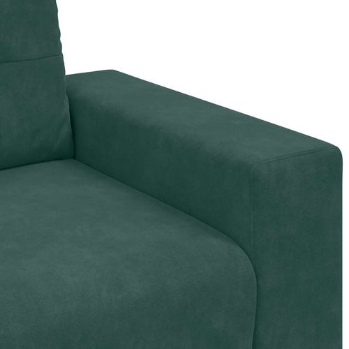 Sofa Fotel Ciemnozielony 59 cm Aksamit na Arena.pl
