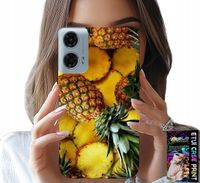 ETUI DO MOTOROLA MOTO G85 5G - ANANAS OWOCOWY CASE OBUDOWA + SZKŁO