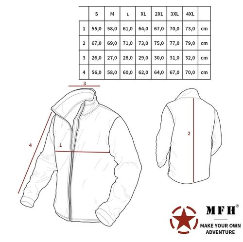 BLUZA TACTICAL OLIVE FIRMY MFH L na Arena.pl