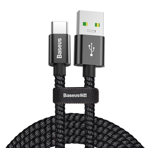 Baseus kabel Double Fast USB na typ-C 5A czarny na Arena.pl