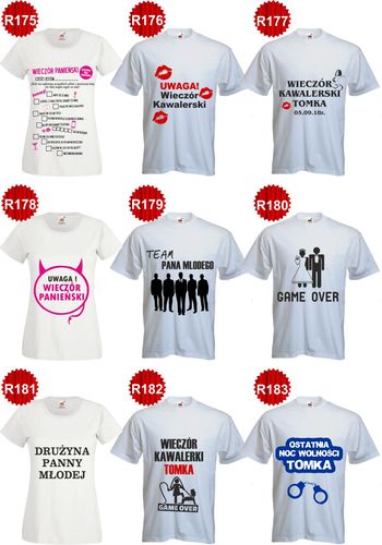 KOSZULKA T-SHIRT z napisem energia to 75% sukcesu na Arena.pl