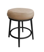Taboret Ben noga metalowa czarna MG06