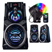 MOBILNY SYSTEM NAGŁOŚNIENIOWY BOOMBOX KULA ZESTAW