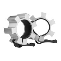 Zaciski szczękowe aluminiowe 50 mm Wytrzymałe do gryfu ZG1500 Silver (2 szt.)