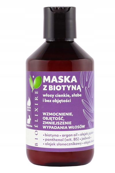 BIOELIXIRE Maska do włosów BIOTYNA - 300ml zdjęcie 1