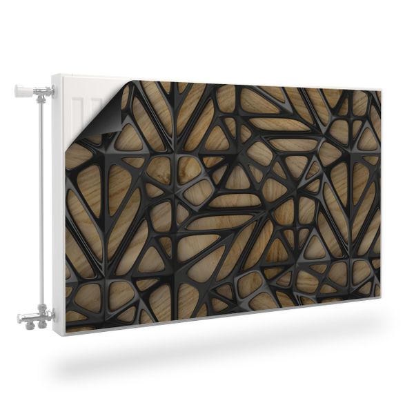 Osłona MAGNETYCZNA Grzejnika Abstrakcja Efekt 3D 100cm x 60cm zdjęcie 1