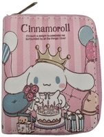 Portfel dziecięcy młodzieżowy CINNAMOROLL SANRIO różowy