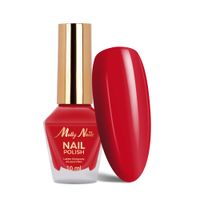 MollyNails Lakier klasyczny Red Vinyl 10 ml