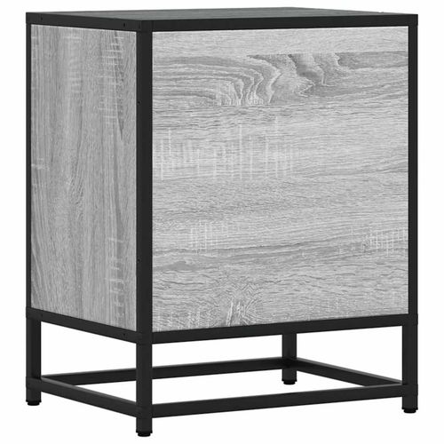 Szafka nocna, szary dąb sonoma, 40x31x50 cm na Arena.pl