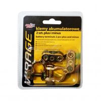 KLEMY AKUMULATOROWE 2 SZT. (+ / -) VIRAGE MOJE AUTO AMT026