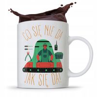 Kubek Budowlańca Majstra Jak Się Nie Da Jak Się Da Z Nadrukiem Ze Zdjęciem