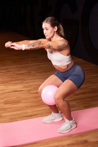 GRUBA Mata Gimnastyczna do Ćwiczeń Jogi Pilatesu 190x60 NBR Fitness 1,5cm na Arena.pl