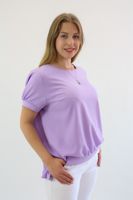 Elegancka bluzka ze ściągnieciem Azzurra Lila UNI