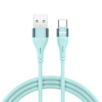 BWOO kabel USB - USB-C 1m 3A Minimalist Silicone zielony X280C