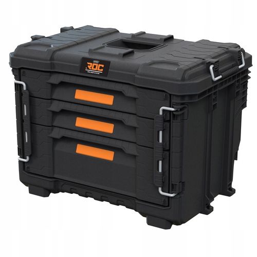 Skrzynka Narzędziowa XL z 3 szufladami Keter ROC PRO GEAR 2.0 Modułowa na Arena.pl